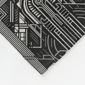 Couverture Polaire Art déco (Coin)