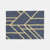 Couverture Polaire Art deco design (Devant (Horizontal))