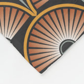 Couverture Polaire Art Déco Jazz Age Sunset Jukebox (Coin)