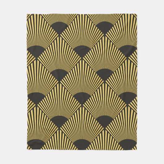 Couverture Polaire Art Deco seamless pattern (Devant)