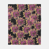 Couverture Polaire Art des fleurs de printemps (Devant)