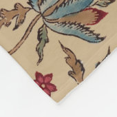 Couverture Polaire Art floral de la tapisserie (Coin)