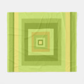 Couverture Polaire Art géométrique moderne Abstrait (Devant (Horizontal))