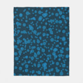 Couverture Polaire Art graphique moderne, concept de célébration simp (Devant)