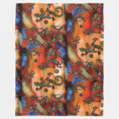 Couverture Polaire Art Kokopelli (Devant)