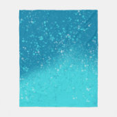 Couverture Polaire Art minimaliste : Glace brisée (Devant)