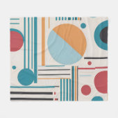Couverture Polaire Art moderne Abstrait (Devant (Horizontal))