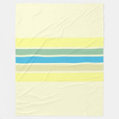 Couverture Polaire art moderne rayures (Devant)