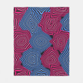 Couverture Polaire Art Nouveau Geometric Pattern  (Devant)
