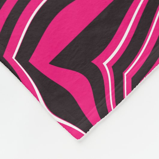 Couverture Polaire Art Nouveau Geometric Pattern  (Coin)