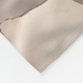 Couverture Polaire Art numérique de perle, diamants et géode platine (Coin)