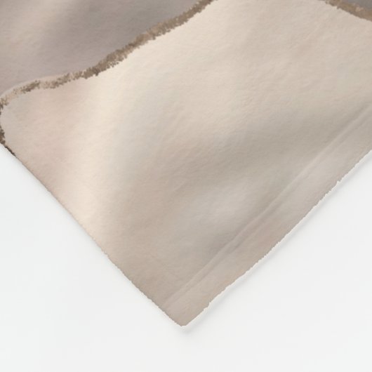 Couverture Polaire Art numérique de perle, diamants et géode platine (Coin)