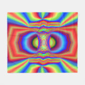 Couverture Polaire Art numérique d'intersection dimensionnelle (Devant (Horizontal))