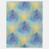 Couverture Polaire Art of Image Abstraction - motif transparent 7 (Devant)