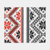 Couverture Polaire Art populaire bulgare (Devant (Horizontal))