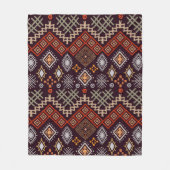 Couverture Polaire Art tribal boho sans couture motif (Devant)