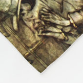 Couverture Polaire Arthur Rackham - Un Carol de Noël - Fantômes (Coin)