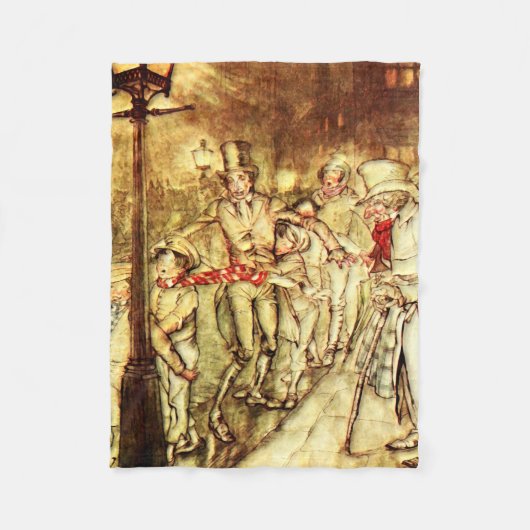 Couverture Polaire Arthur Rackham - Un Carol de Noël - Rue (Devant)