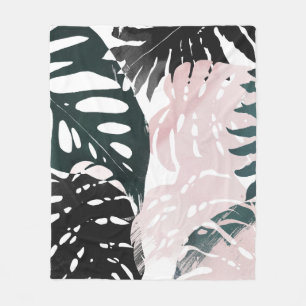 Couverture Polaire Articules de palmiers paradisiaques