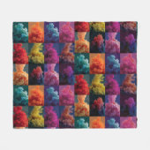 Couverture Polaire artistic pattern (Devant (Horizontal))