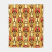 Couverture Polaire Arts & Artisanat, Artiste ou Fleurs de style Missi (Devant)