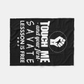 Couverture Polaire Arts Martiaux (Devant (Horizontal))