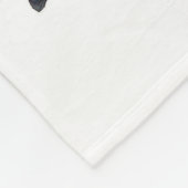 Couverture Polaire Artwork de chauve-souris à fruits (Coin)