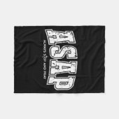 Couverture Polaire Asap Always Stop And Pray Christian Faith Easter (Devant (Horizontal))