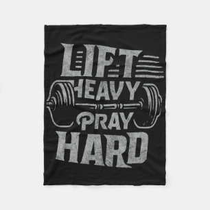 Couverture Polaire Ascenseur Lourd Priez Dur Gym Jesus Christian Pour