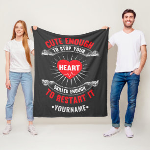 Couverture Polaire Assez mignon pour arrêter votre coeur suffisamment