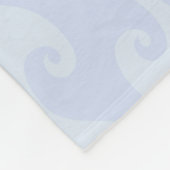 Couverture Polaire Assis Mermaid bleu (Coin)