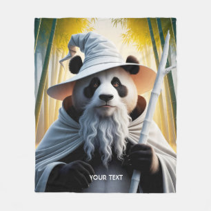 Couverture Polaire Assistant Vieux Panda Imaginaire
