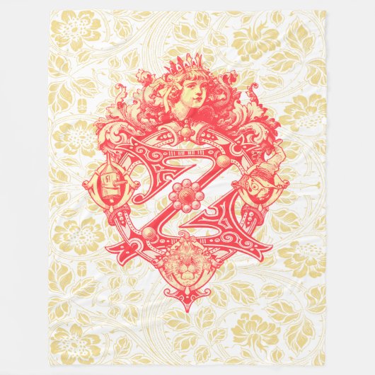 Couverture Polaire Assistant vintage d'Oz (Devant)