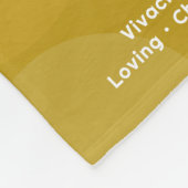 Couverture Polaire Astrologie Leo Zodiac Signal Photo Personnalisé An (Coin)