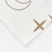 Couverture Polaire Astrologie Star Motif (Coin)