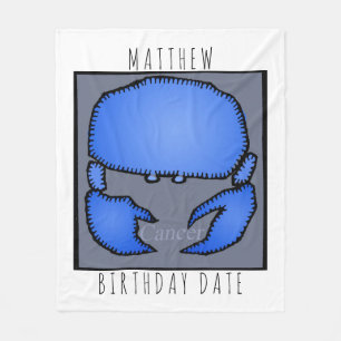 Couverture Polaire Astrologie Zodiac Cancer Signal Anniversaire B