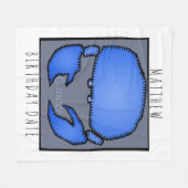 Couverture Polaire Astrologie Zodiac Cancer Signal Anniversaire B (Devant (Horizontal))