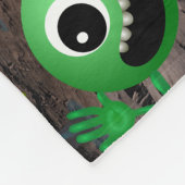 Couverture Polaire Astronaut et fusée enfant personnalisés (Coin)