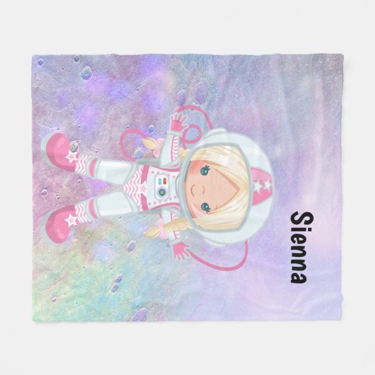 Couverture Polaire Astronaute (Devant (Horizontal))