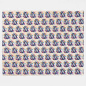 Couverture Polaire Astronaute (Devant (Horizontal))