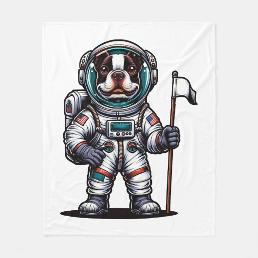 Couverture Polaire Astronaute de Boston  (Devant)
