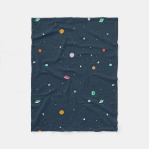 Couverture Polaire Astronaute de l'espace beau cool
