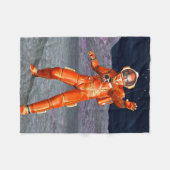 Couverture Polaire Astronaute Explorateur de l'espace martien sur une (Devant (Horizontal))