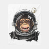 Couverture Polaire Astronaute singe de l'espace extra-atmosphérique Z (Devant)