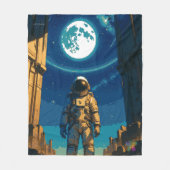 Couverture Polaire Astronaute sous la porte céleste (Devant)
