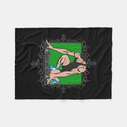 Couverture Polaire Athlétisme agressif (Devant (Horizontal))