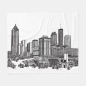 Couverture Polaire Atlanta Géorgie (Devant (Horizontal))