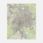 Couverture Polaire Atlanta la Géorgie Map (1981) (Devant)