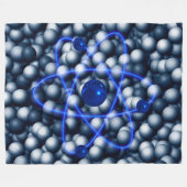 COUVERTURE POLAIRE ATOM BLEU (Devant (Horizontal))