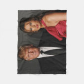 COUVERTURE POLAIRE ATOUT DE DONALD ET DE MELANIA (Devant)